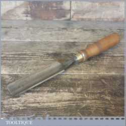 Vintage Carpenters 1 ½” Camm Bagshaw Co Firmer Gouge Chisel - Fully Refurbished