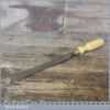 Vintage Carpenters 7/8” I Sorby Mr Punch Brand Bevel Edge Paring Chisel - Fully Refurbished