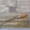 Vintage Carpenters ¼” Wide Footprint Mortice Chisel - Fully Refurbished