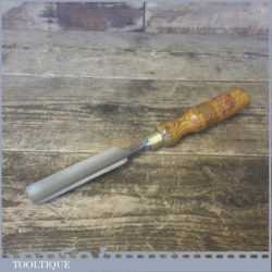 Vintage Carpenters 1” E.A. Bell & Sons Firmer Gouge Chisel - Fully Refurbished