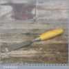 Vintage Carpenters 1” Wide Marples & Sons Firmer Chisel - Fully Refurbished