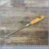 Vintage Carpenters 3/8" Wide Marples & Sons Mortice Chisel - Fully Refurbished