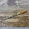 Vintage Carpenters 7/8” Marples & Sons Firmer Gouge Chisel - Fully Refurbished