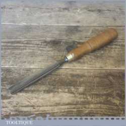 Vintage 5/8” Wide Marples & Sons Firmer Gouge Chisel - Fully Refurbished