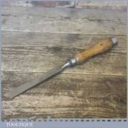 Vintage 5/8” Wide Governor Green Wood Firmer Chisel - Fully Refurbished