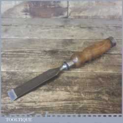 Vintage Carpenters 1” I Sorby Mr Punch Brand Green Wood Firmer Chisel - Fully Refurbished