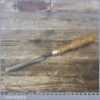 Vintage Carpenters 5/8” Marples And Sons Firmer Gouge Chisel - Fully Refurbished