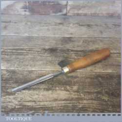 Vintage Carpenters 3/8” Wide Ward & Payne Firmer Gouge Chisel - Fully Refurbished