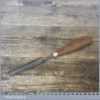Vintage 9/16” Wide J. Howarth Deep Firmer Gouge Chisel - Fully Refurbished