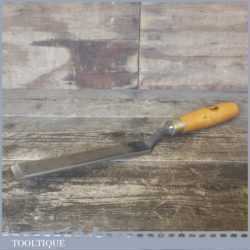 Vintage Pattern Makers 1 ¼” I. Sorby Cranked Firmer Gouge Paring Chisel - Fully Refurbished
