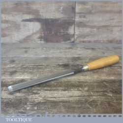 Vintage Pattern Makers 1” Wm Marples & Sons Firmer Gouge Paring Chisel - Fully Refurbished