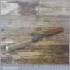 Vintage Pattern Makers 1 1/4" Henry Taylor Cranked Firmer Gouge Paring Chisel - Fully Refurbished