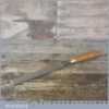 Vintage Pattern Makers 1 1/4” Wm Marples & Sons Firmer Gouge Paring Chisel - Fully Refurbished
