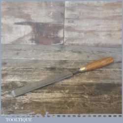 Vintage Pattern Makers 1 1/4” Wm Marples & Sons Firmer Gouge Paring Chisel - Fully Refurbished