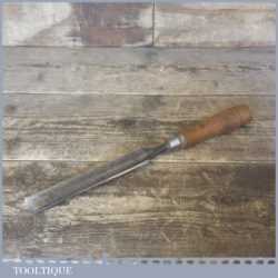 Vintage Pattern Makers 1 1/8” Hearnshaw Firmer Gouge Paring Chisel - Fully Refurbished
