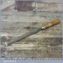 Vintage Pattern Makers 7/8” Alex Mathieson Firmer Gouge Paring Chisel - Fully Refurbished