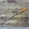 Vintage Pattern Makers 7/8” Wm Marples & Sons Firmer Gouge Paring Chisel - Fully Refurbished