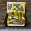 Stanley No: 13-052 Combination Plough Plane With Cutters - Original Box