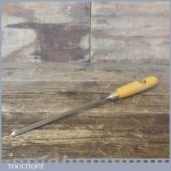 Vintage 3/8” Wide Marples & Sons Firmer Gouge Paring Chisel - Fully Refurbished