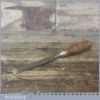 Vintage Carpenters 7/8” Wide Wallins Of Sweden Bevel Edge Chisel - Fully Refurbished