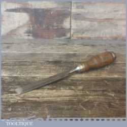 Vintage Carpenters 7/8” Wide Wallins Of Sweden Bevel Edge Chisel - Fully Refurbished