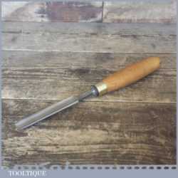 Vintage Carpenters 3/4” Marples & Sons Firmer Gouge Chisel - Fully Refurbished
