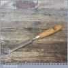 Vintage Carpenters 3/4” Marples & Sons Firmer Gouge Paring Chisel - Fully Refurbished