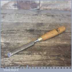 Vintage Carpenters 3/4” Marples & Sons Firmer Gouge Paring Chisel - Fully Refurbished