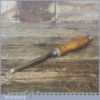 Vintage Carpenters 3/8” George Wood Timber Framing Firmer Chisel - Fully Refurbished