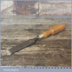 Vintage Carpenters 1” Wide Marples & Sons Firmer Chisel - Fully Refurbished