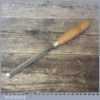 Vintage Carpenters ½” F Woodcock Firmer Gouge Chisel - Fully Refurbished