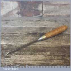 Vintage Carpenters 1/8” Marples Snd Dons Dash Mortice Chisel - Fully Refurbished