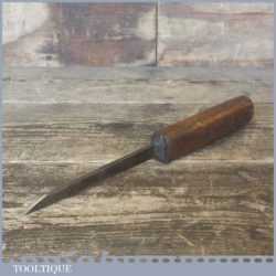 Vintage Carpenters 1/8” I & H SORBY Sash Mortice Chisel - Fully Refurbished