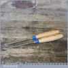Pair Of Wood Carving Chisels - Fully Refurbished