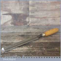 Vintage 1 1/8” Marples & Sons Firmer Gouge Paring Chisel - Fully Refurbished