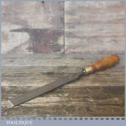 Vintage Pattern Makers 1 ¼” I Sorby Mr Punch Brand Firmer Paring Chisel - Fully Refurbished