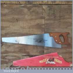 Vintage 24” Spear & Jackson Workhorse Cross Cut Hand Saw 6 TPI - Freshly Sharpened