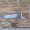 Vintage 22” Spear & Jackson Cross Cut Panel Saw 10 TPI - Freshly Sharpened