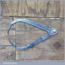 Large Vintage 19” Outside Steel Dividers - Good Condition