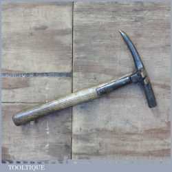 Vintage Strapped Roof Slaters Cast Steel Hammer - Good Condition