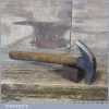 Vintage Farriers Cast Steel Claw Hammer - Refurbished For Use