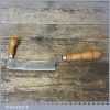 Vintage Joseph Tyzack Herb Cutter Maple Wood Handles - Good Condition