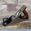 Antique Stanley Rule & Level Low Knob No: 4 ½ Wide Bodied Smoothing Plane - Refurbished