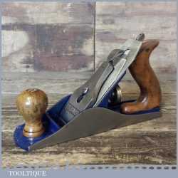 Vintage Record No: 4 Smoothing Plane - Fully Refurbished