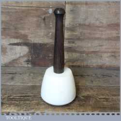 Vintage Craftsman Made Wood Carving Mallet - Made From Composite Plastic