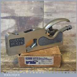 Crisp vintage Record No: 073 Shoulder Plane - Near Mint Condition In Original Box