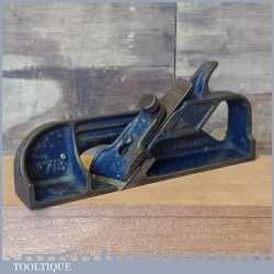 Rare Record No: 713 Skew Mouthed Rabbet Plane In Original Condition