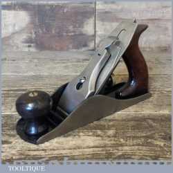 Antique 19th Century Stanley USA No: 4 Smoothing Plane - Fully Refurbished