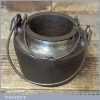 Vintage Cast Iron No: 4 Glue Pot - Good Condition