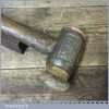 Vintage Thor No: 2 Hammer With Copper And Leather End - Ready For Use